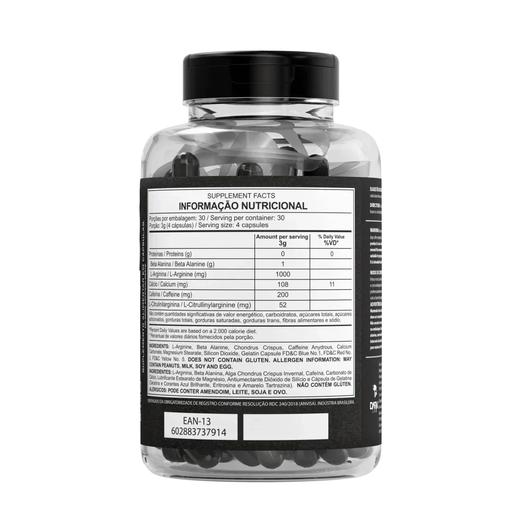 Dilafix Extra Pump 120 Capsulas - Dark Lab